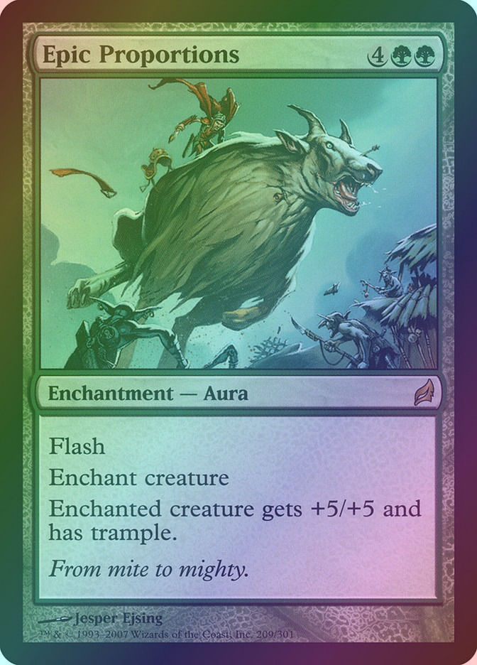 Epic Proportions (LRW) (209) / Foil