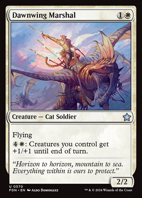 Dawnwing Marshal (FDN) (570) (Starter)