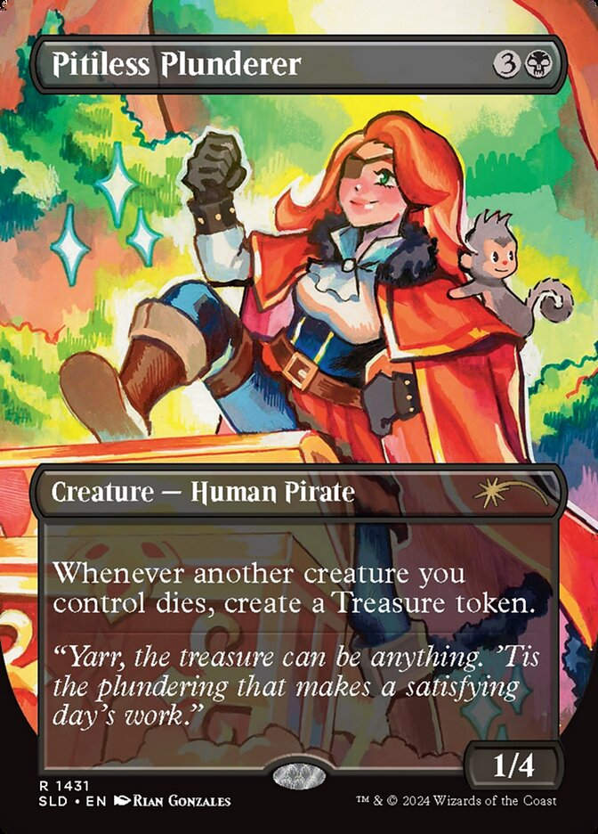 Pitiless Plunderer (SLD) (1431) / Borderless