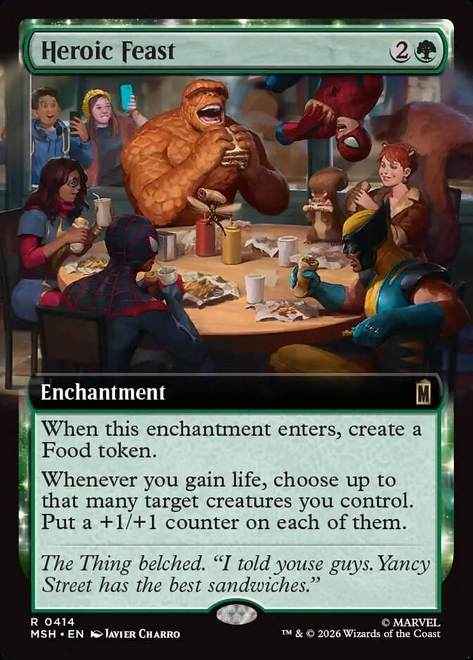 Heroic Feast (MSH) (414) / Extended Art