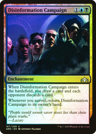 Disinformation Campaign (GRN) (167) / Foil