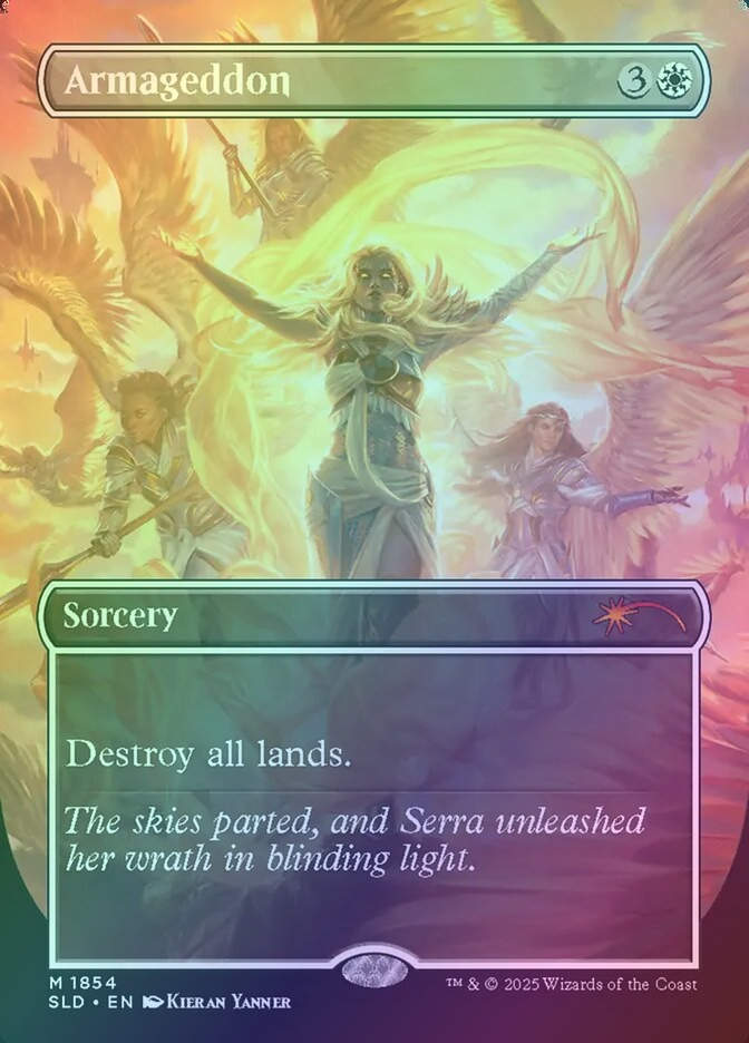 Armageddon (SLD) (1854) / Borderless / Rainbow Foil