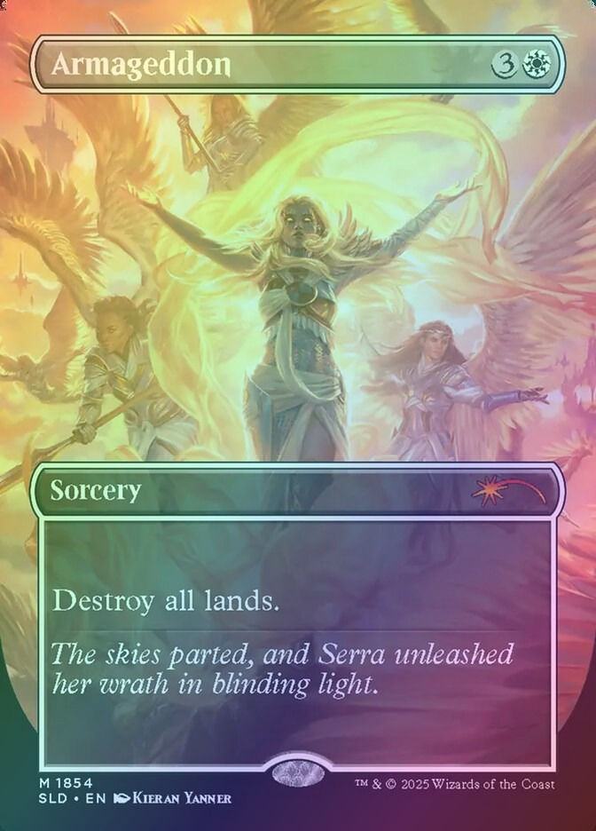 Armageddon (SLD) (1854) / Borderless / Rainbow Foil