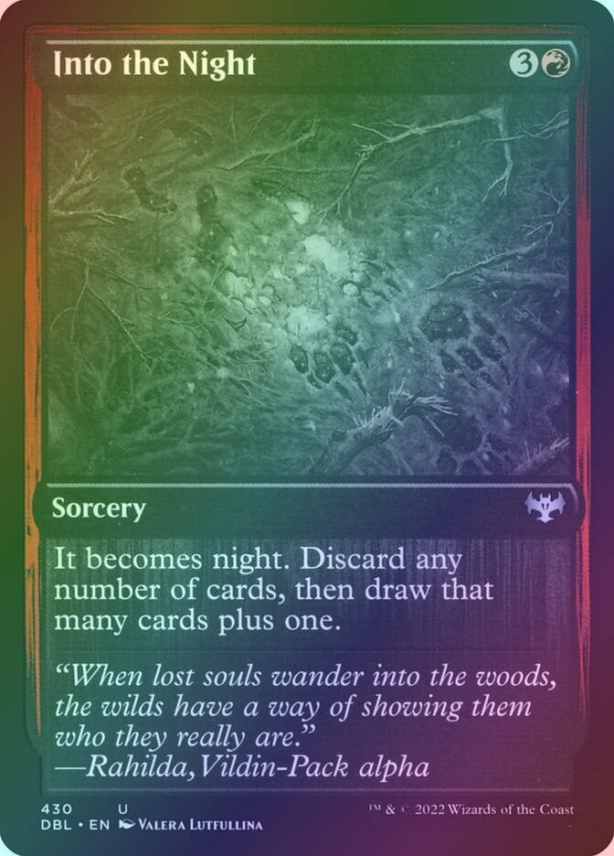 Into the Night (DBL) (430) / Foil