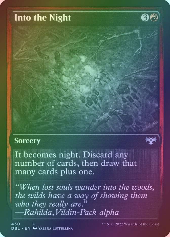 Into the Night (DBL) (430) / Foil