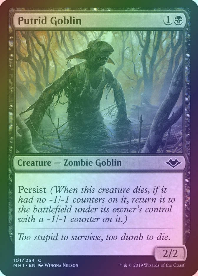 Putrid Goblin (MH1) (101) / Foil