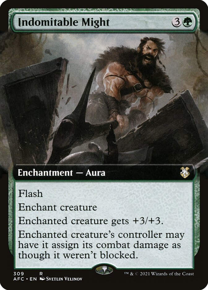 Indomitable Might (AFC) (309) / Extended Art