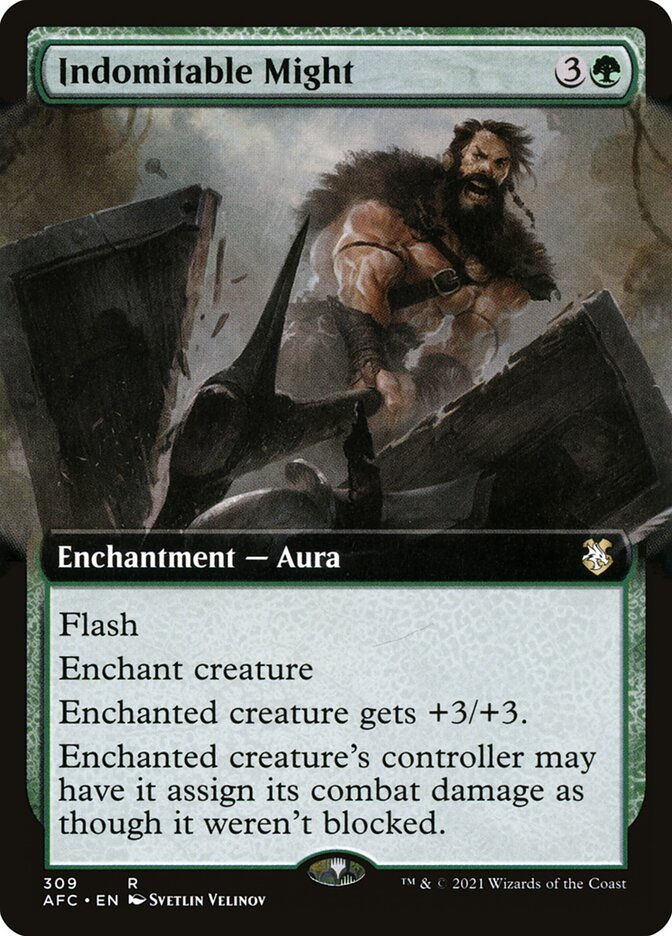 Indomitable Might (AFC) (309) / Extended Art