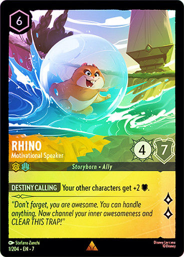 Rhino - Motivational Speaker (LOR_ARC) / Foil