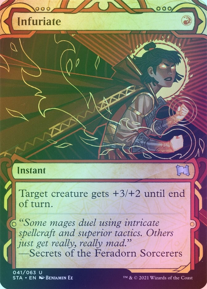 Infuriate (STA) (41) / Borderless / Showcase / Foil