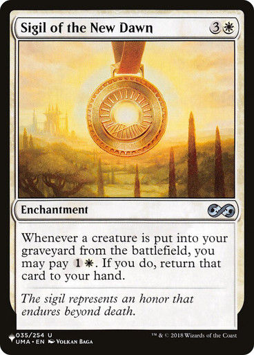 Sigil of the New Dawn (PLST) (UMA-35)