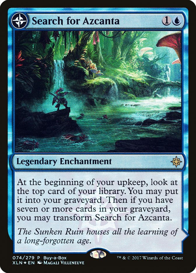 Search for Azcanta // Azcanta, the Sunken Ruin (PXTC) (74) / Foil — cara 1 de 2