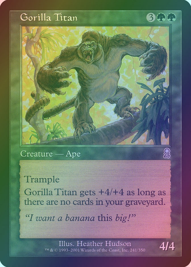 Gorilla Titan (ODY) (241) / Foil
