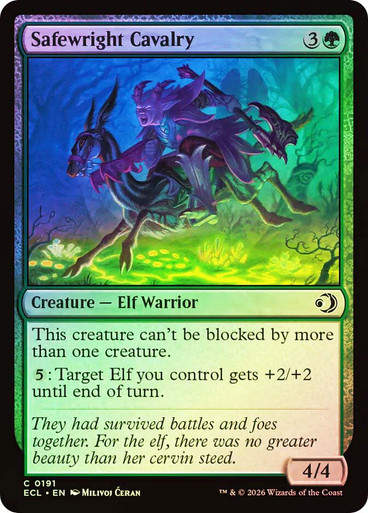 Safewright Cavalry (ECL) (191) / Foil