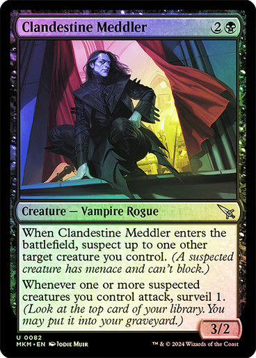 Clandestine Meddler (mkm) (82) / Foil