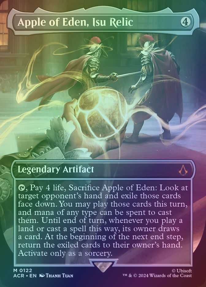 Apple of Eden, Isu Relic (ACR) (122) / Borderless / Foil