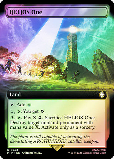 HELIOS One (pip) (441) / Extended Art Foil