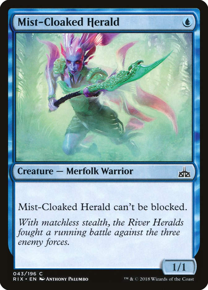 Mist-Cloaked Herald (RIX) (43)