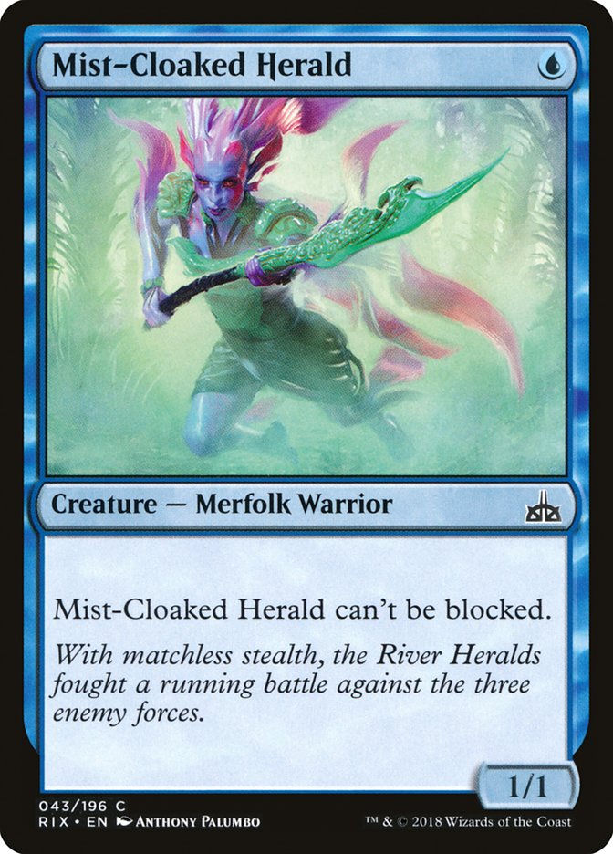 Mist-Cloaked Herald (RIX) (43)