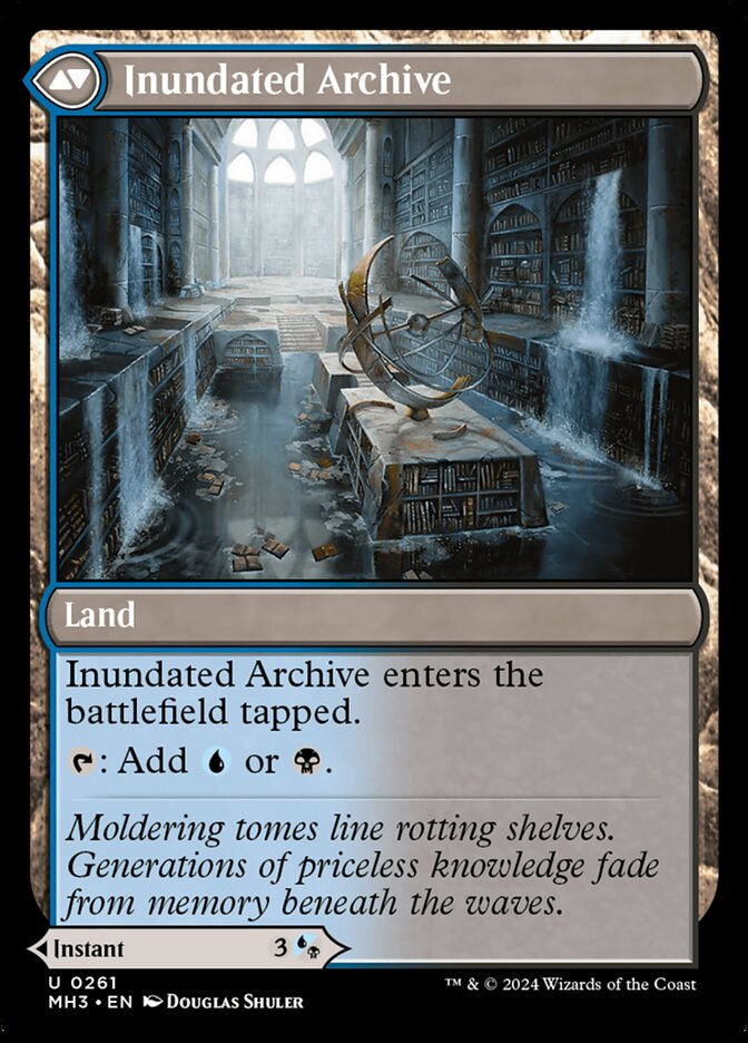 Waterlogged Teachings // Inundated Archive (MH3) (261) — cara 2 de 2