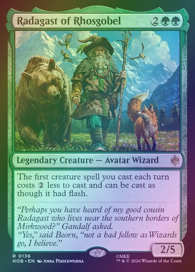 Radagast of Rhosgobel (HOB) (136) / Foil
