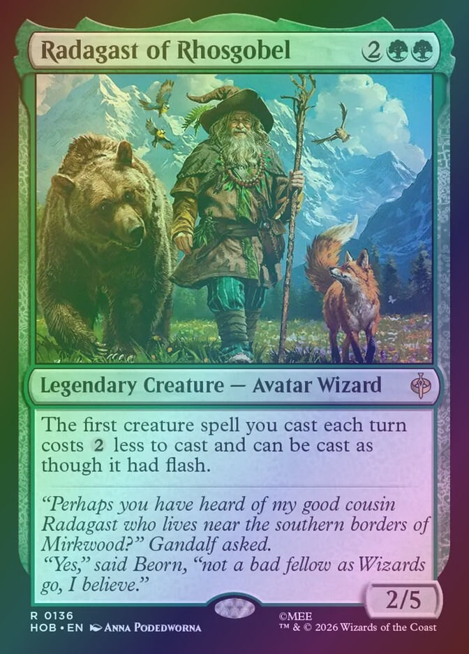 Radagast of Rhosgobel (HOB) (136) / Foil