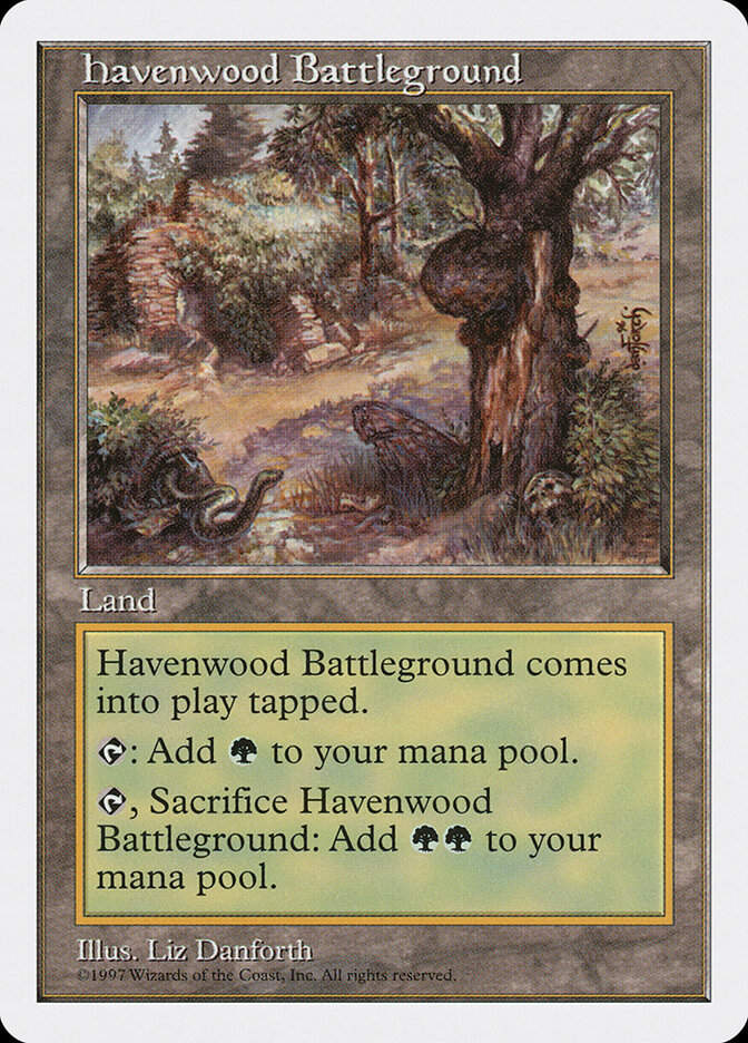 Havenwood Battleground (5ED) (417)