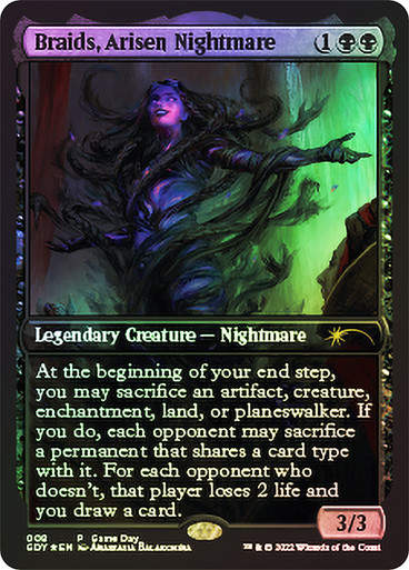 Braids, Arisen Nightmare (gdy) (8) / Foil