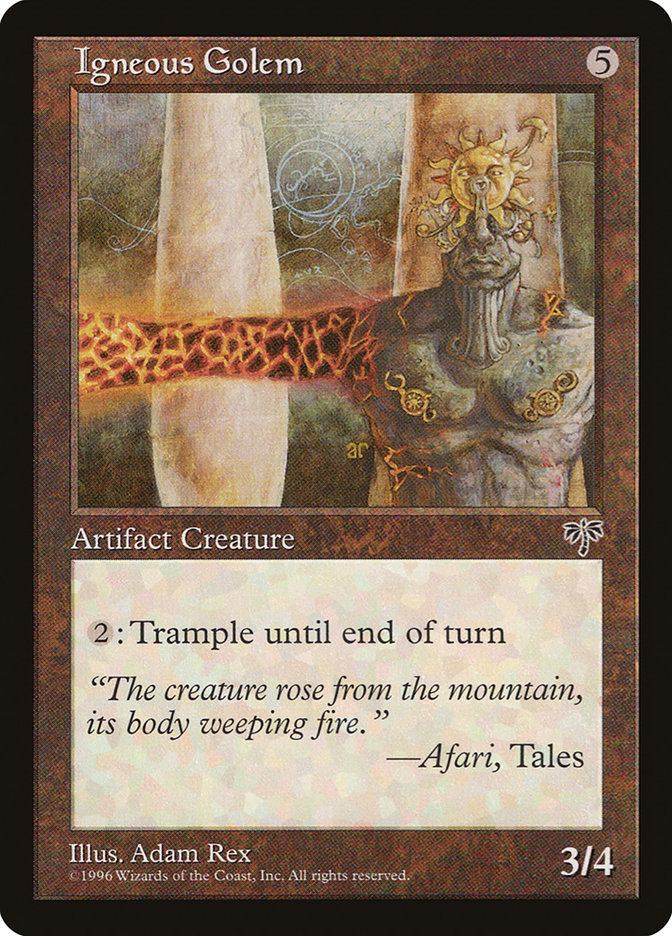 Igneous Golem (MIR) (305)