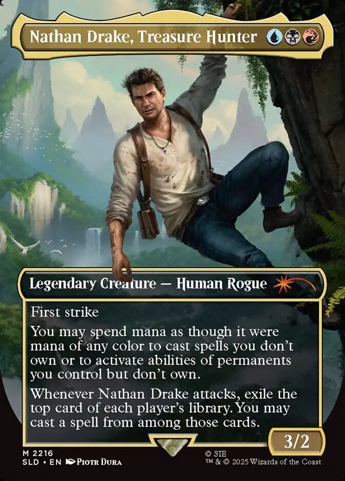Nathan Drake, Treasure Hunter (SLD) (2216) / Borderless