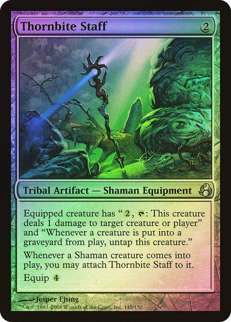 Thornbite Staff (mor) / Foil