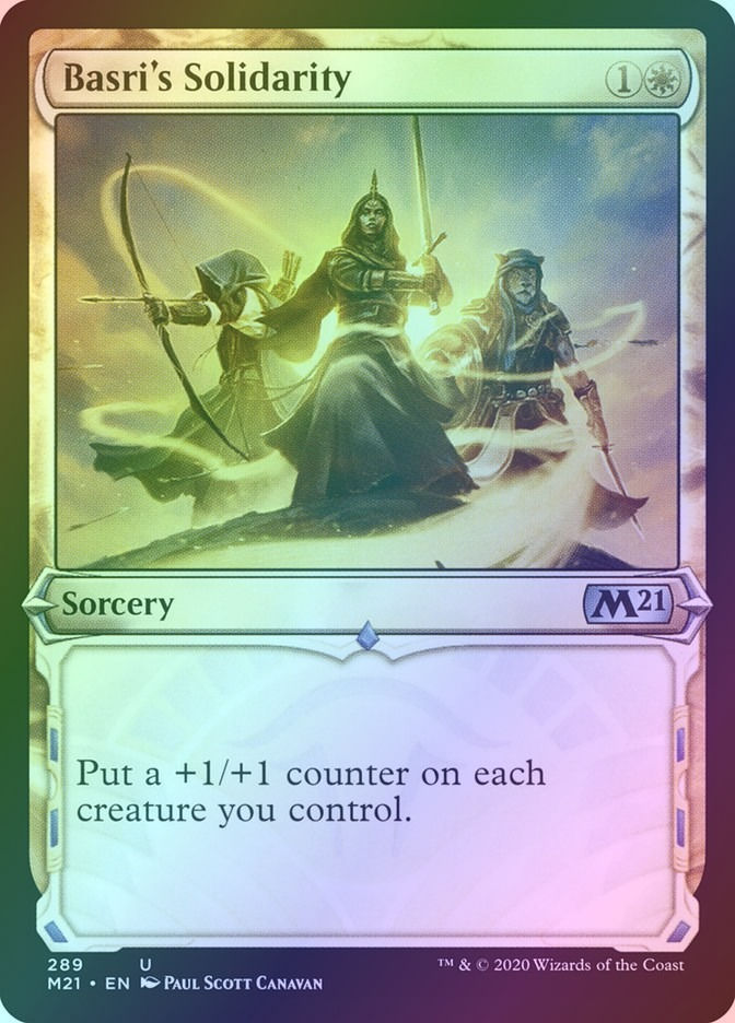 Basri's Solidarity (M21) (289) / Showcase / Foil