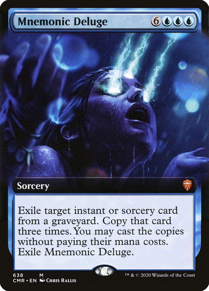 Mnemonic Deluge (CMR) (638) / Extended Art