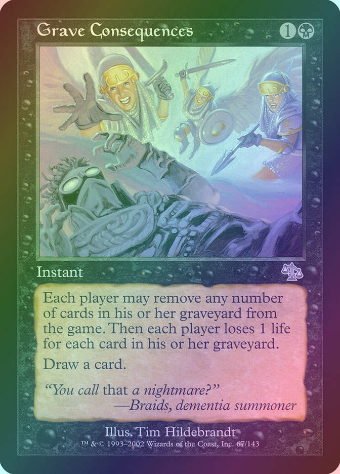 Grave Consequences (JUD) (67) / Foil