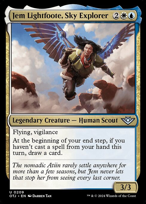 Jem Lightfoote, Sky Explorer (otj) (209)