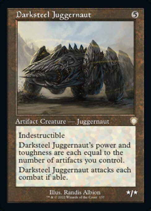 Darksteel Juggernaut (BRC)