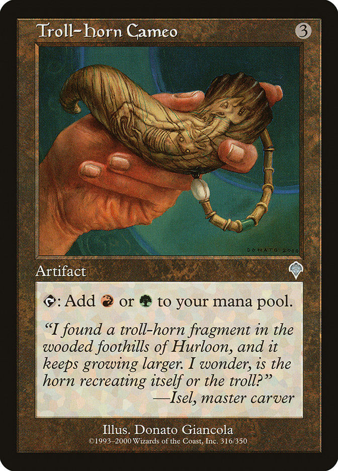 Troll-Horn Cameo (INV) (316)
