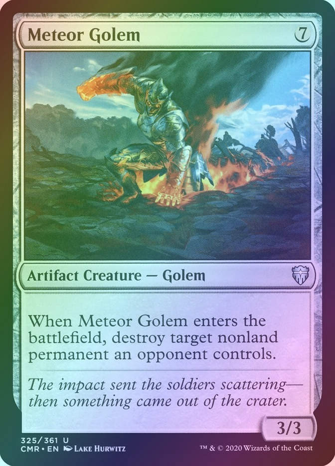 Meteor Golem (CMR) (325) / Foil