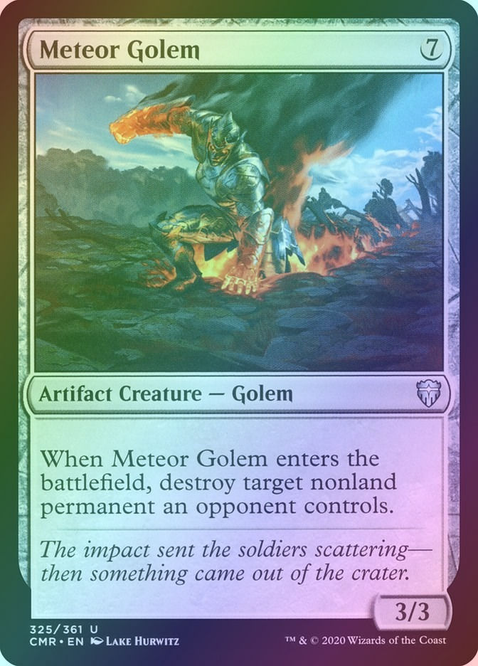 Meteor Golem (CMR) (325) / Foil