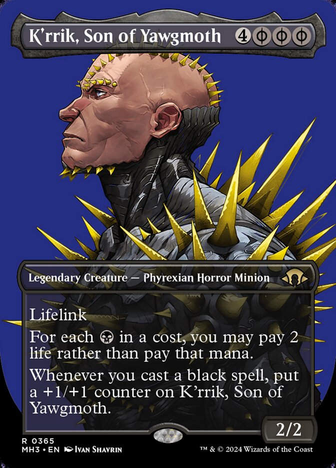 K'rrik, Son of Yawgmoth (MH3) (365) / Borderless
