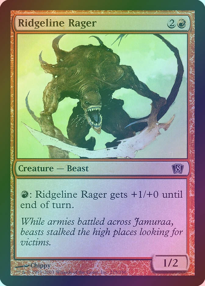 Ridgeline Rager (8ED) (215★) / Foil