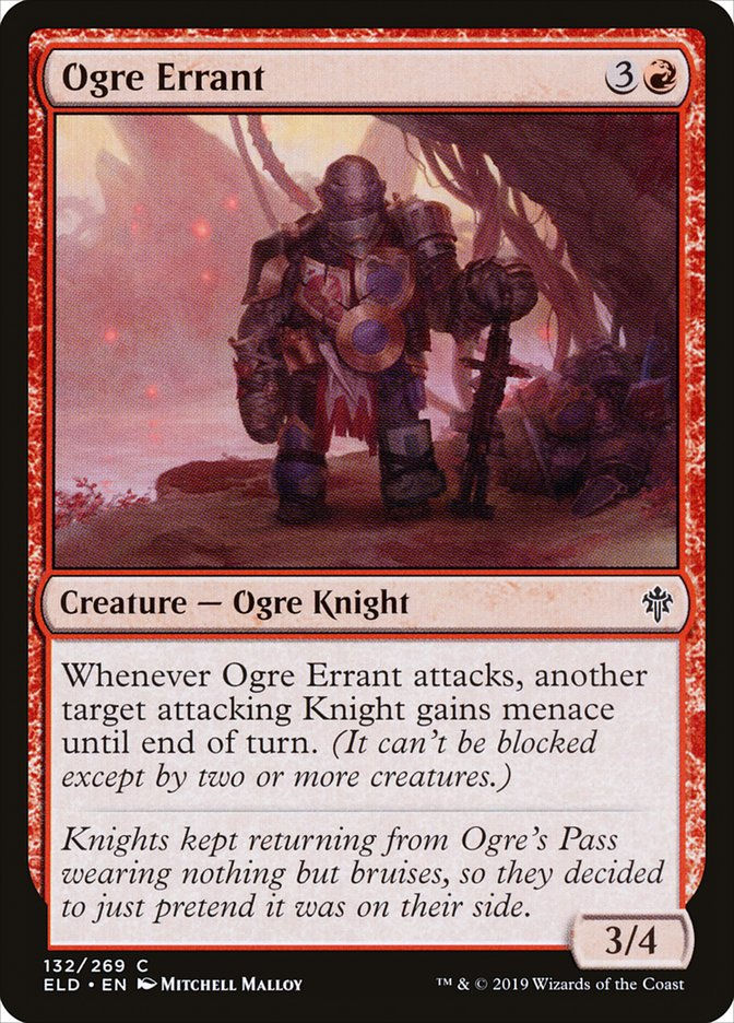 Ogre Errant (ELD) (132)