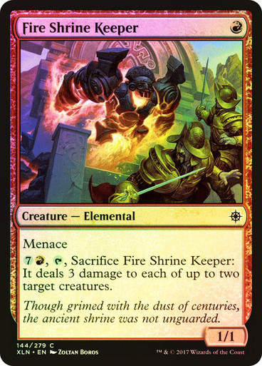 Fire Shrine Keeper (XLN) (144) / Foil