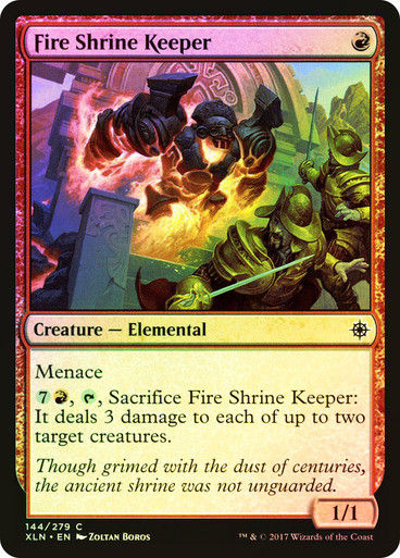 Fire Shrine Keeper (XLN) (144) / Foil