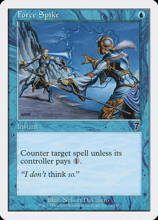 Force Spike (7ED) (76)