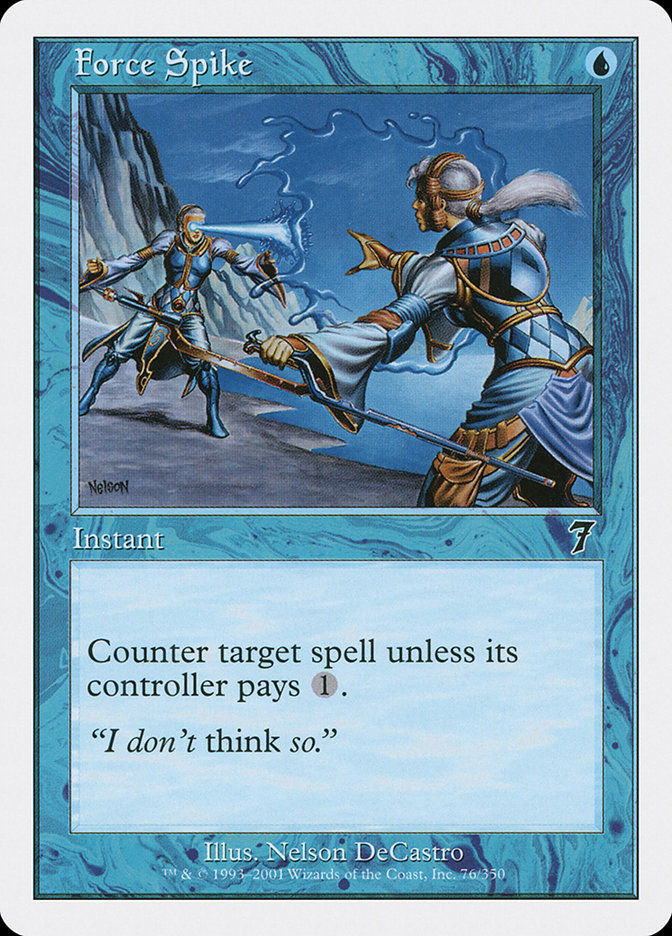 Force Spike (7ED) (76)