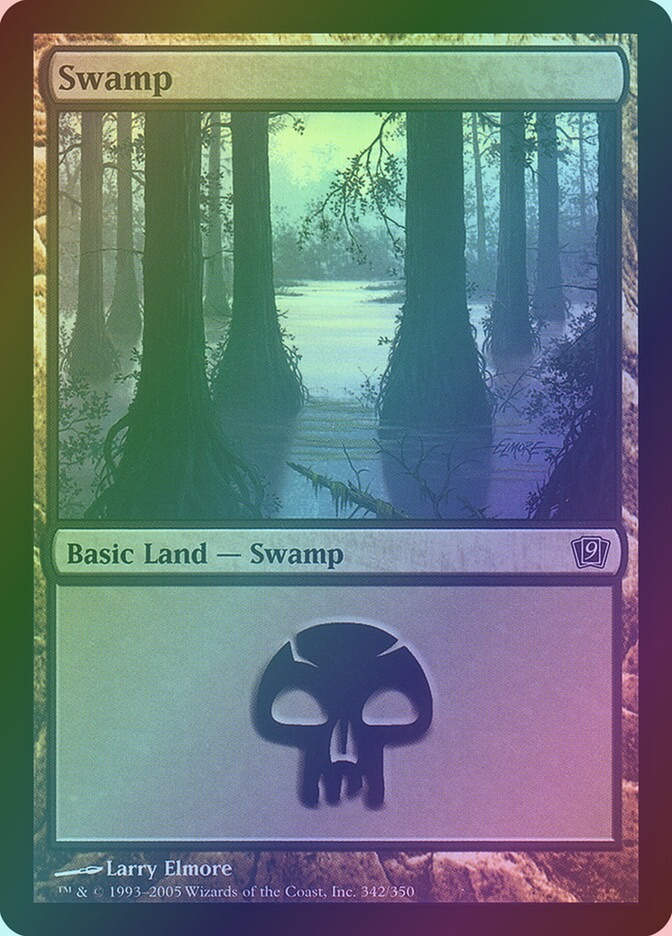 Swamp (9ED) (342★) / Foil