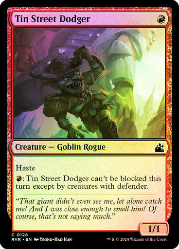 Tin Street Dodger (rvr) (128) / Foil