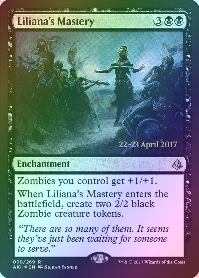 Liliana's Mastery (PAKH) (98s) / Foil