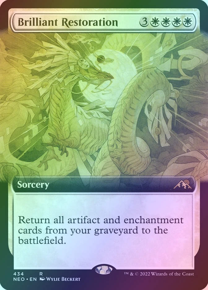 Brilliant Restoration (NEO) (434) / Extended Art / Foil